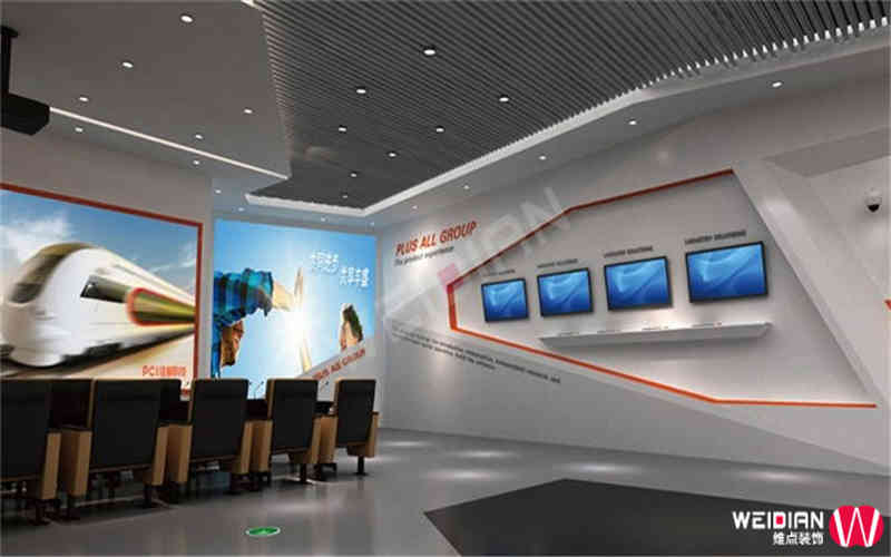 佳都科技企業(yè)廣州展廳裝飾設計