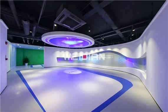 奮達科技企業深圳展廳設計公司方案