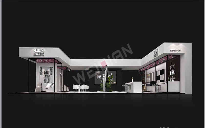 惠達磁磚設(shè)計周廣州展臺設(shè)計搭建