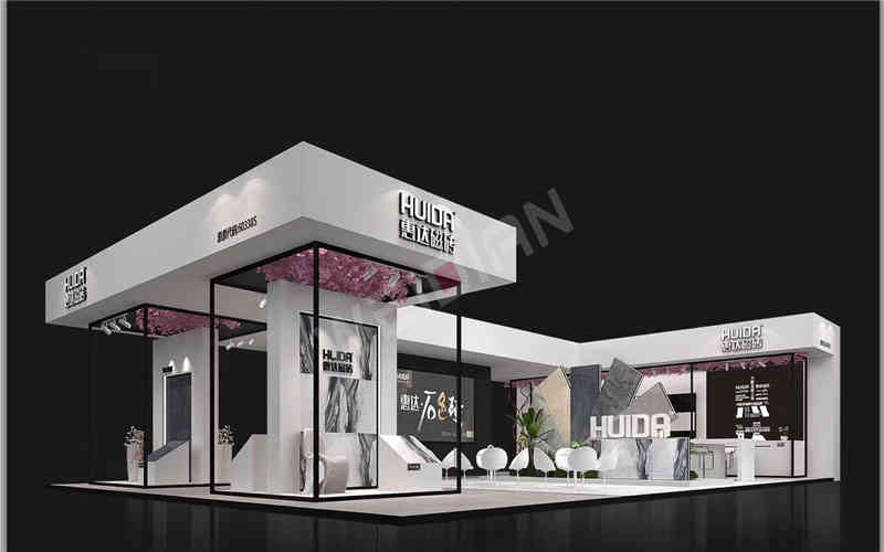 惠達磁磚設(shè)計周廣州展臺設(shè)計搭建