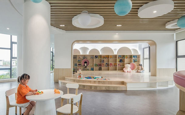 廣州設(shè)計裝修公司洞頭區(qū)靈昆幼兒園裝飾設(shè)計案例