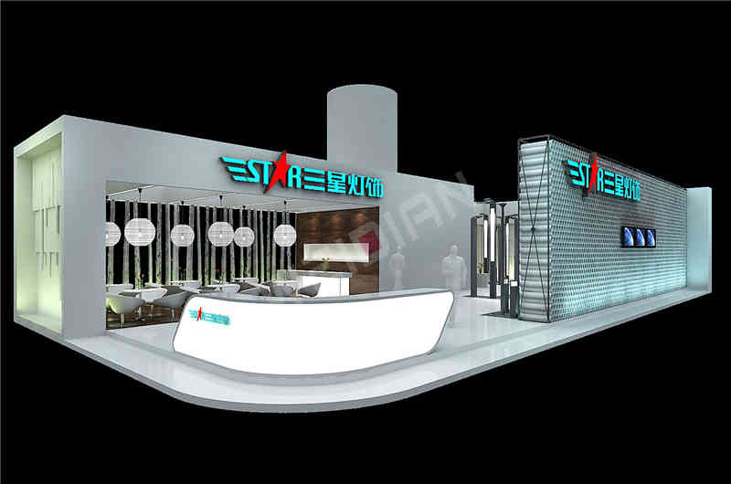 三星照明廣州國際照明展覽會-光亞展廣州展臺設(shè)計搭建