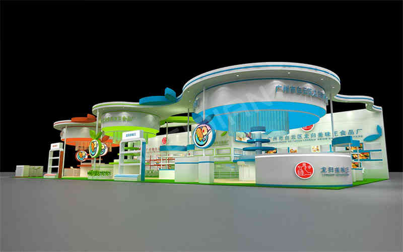 廣州展覽裝飾設(shè)計公司助力龍歸美味王廣州國際進口食品展覽會FOOD2CHINA廣州展臺設(shè)計搭建