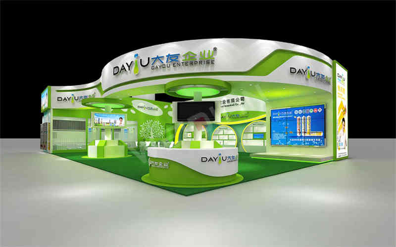 廣州展臺裝修設(shè)計公司助力大友裝飾材料廣州國際建筑裝飾展覽會CBD廣州展臺設(shè)計搭建