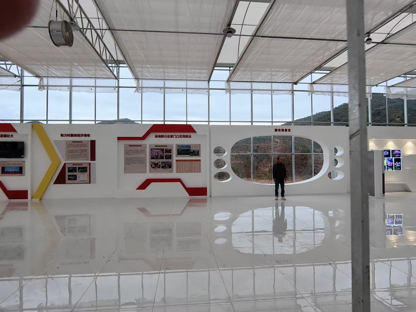 清遠(yuǎn)展廳裝修設(shè)計(jì)公司蝴蝶花開(kāi)紅色黨建展廳裝修設(shè)計(jì)